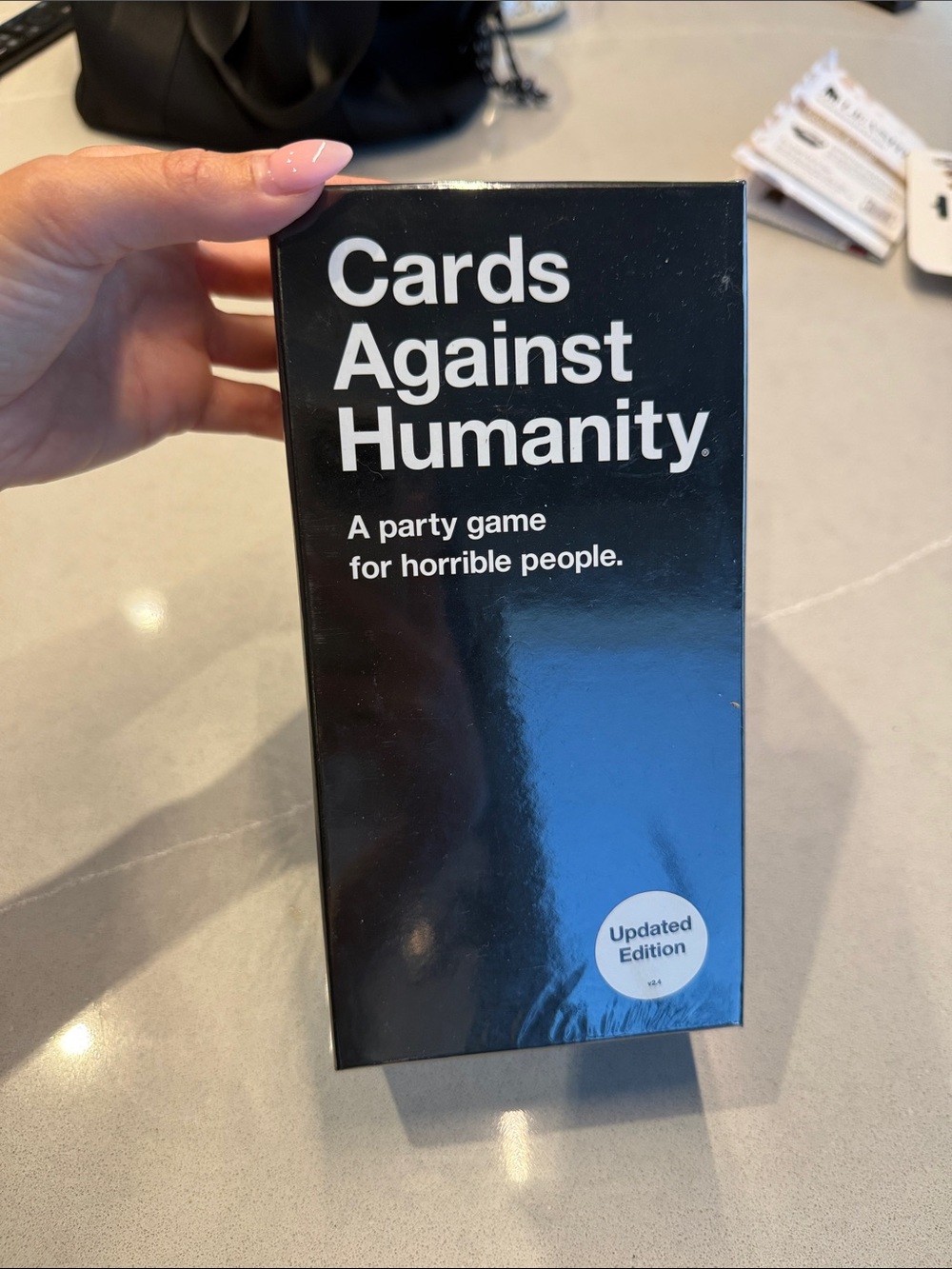 BRAND NEW! NEVER OPENED! CARDS AGAINST HUMANITY GAME.